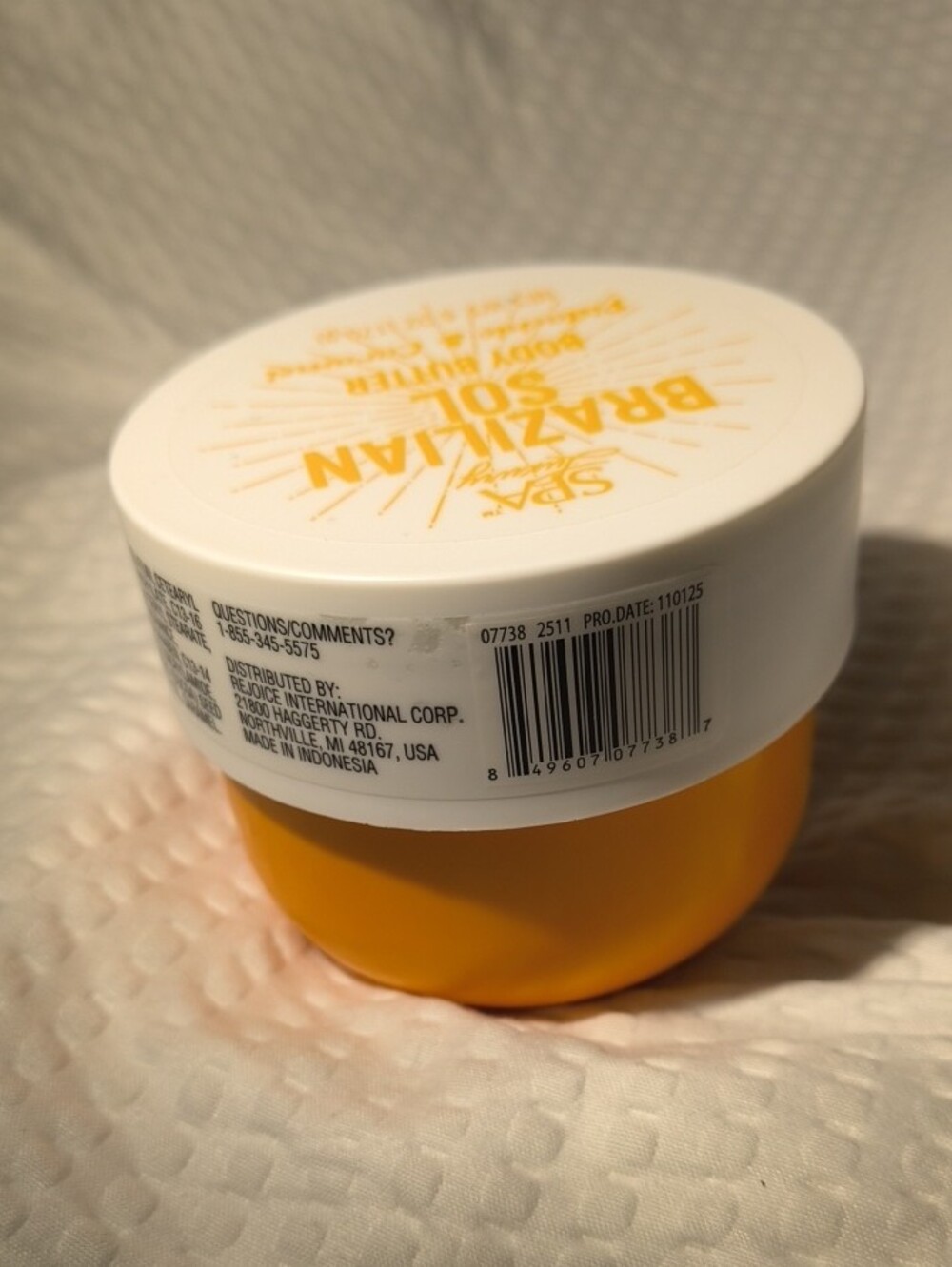 Spa Luxury Brazilian Sol Body Butter - Pistachio & Caramel - Picture 5 of 6